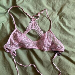 Victoria's Secret Light Pink Lace Bralette